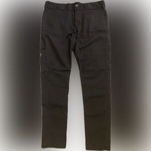 Dickies pants, skinny straight fit, color black, size 34x32